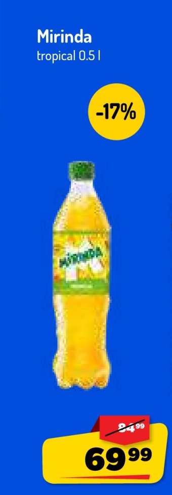 Mirinda tropical 0.5 l