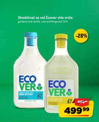 Omekšivač za veš Ecover više vrsta