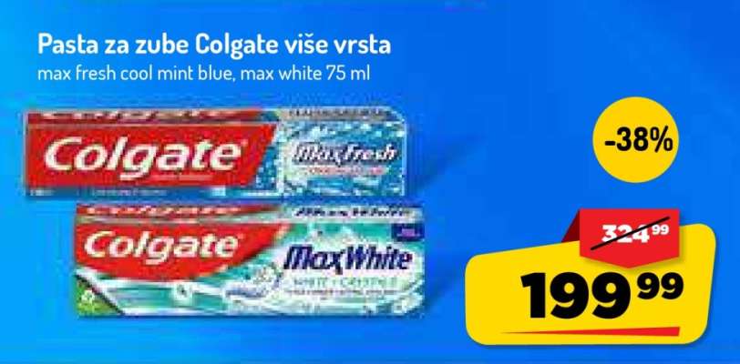 Pasta za zube Colgate više vrsta