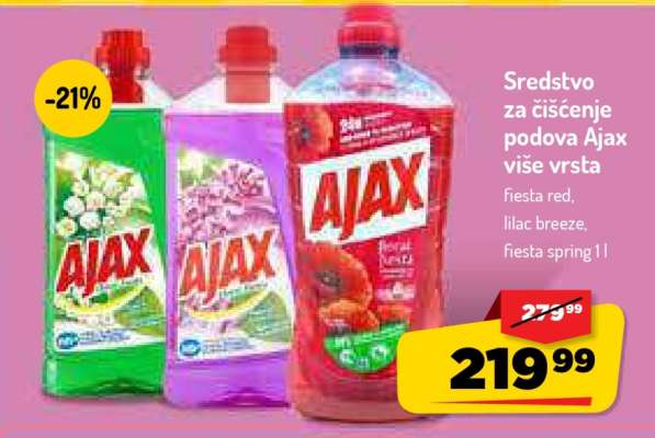 Sredstvo za čišćenje podova Ajax