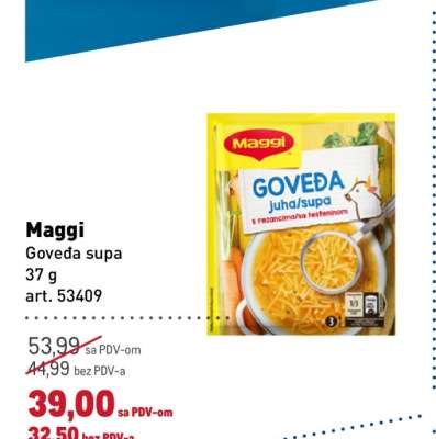 Maggi Goveda supa
