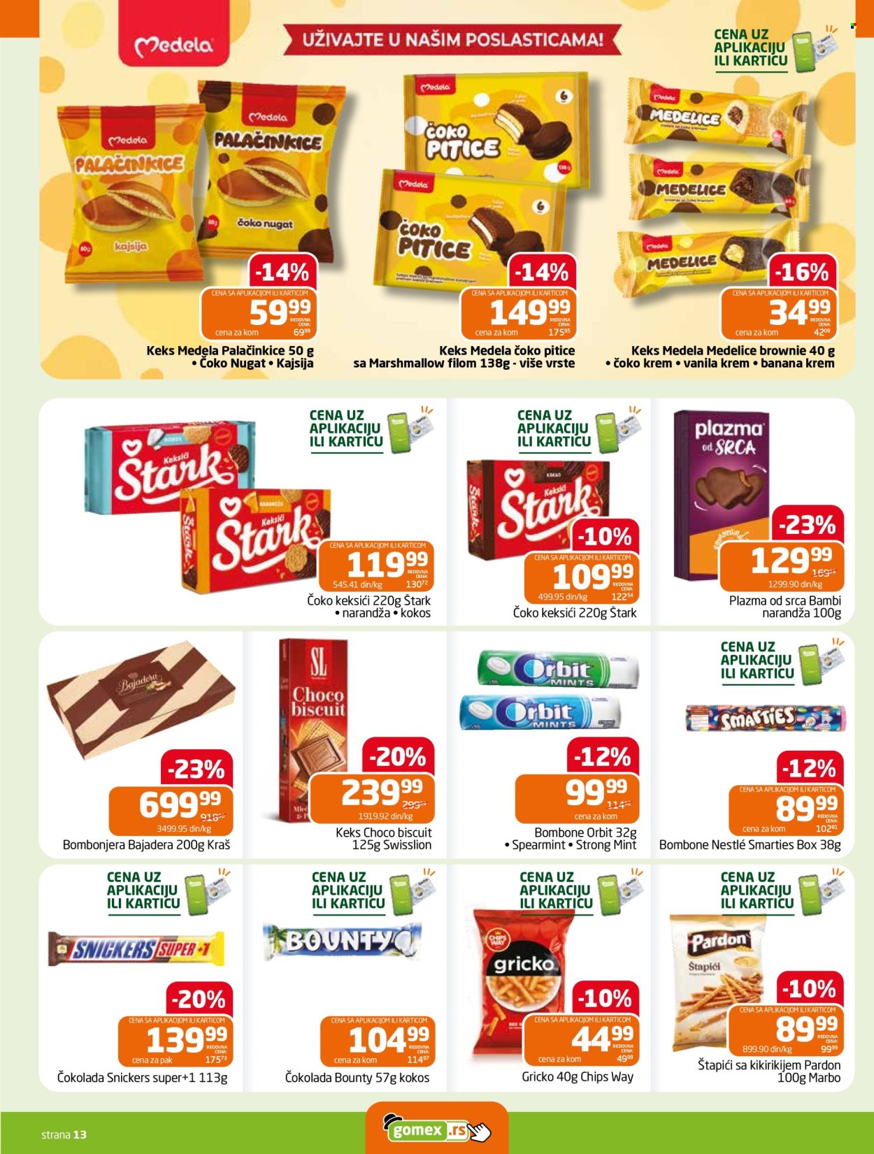 Gomex katalog  - 19.08.2026 - 01.09.2026. Stranica 13