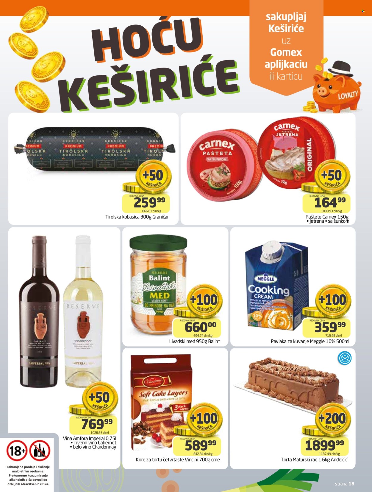 Gomex katalog  - 19.08.2026 - 01.09.2026. Stranica 18