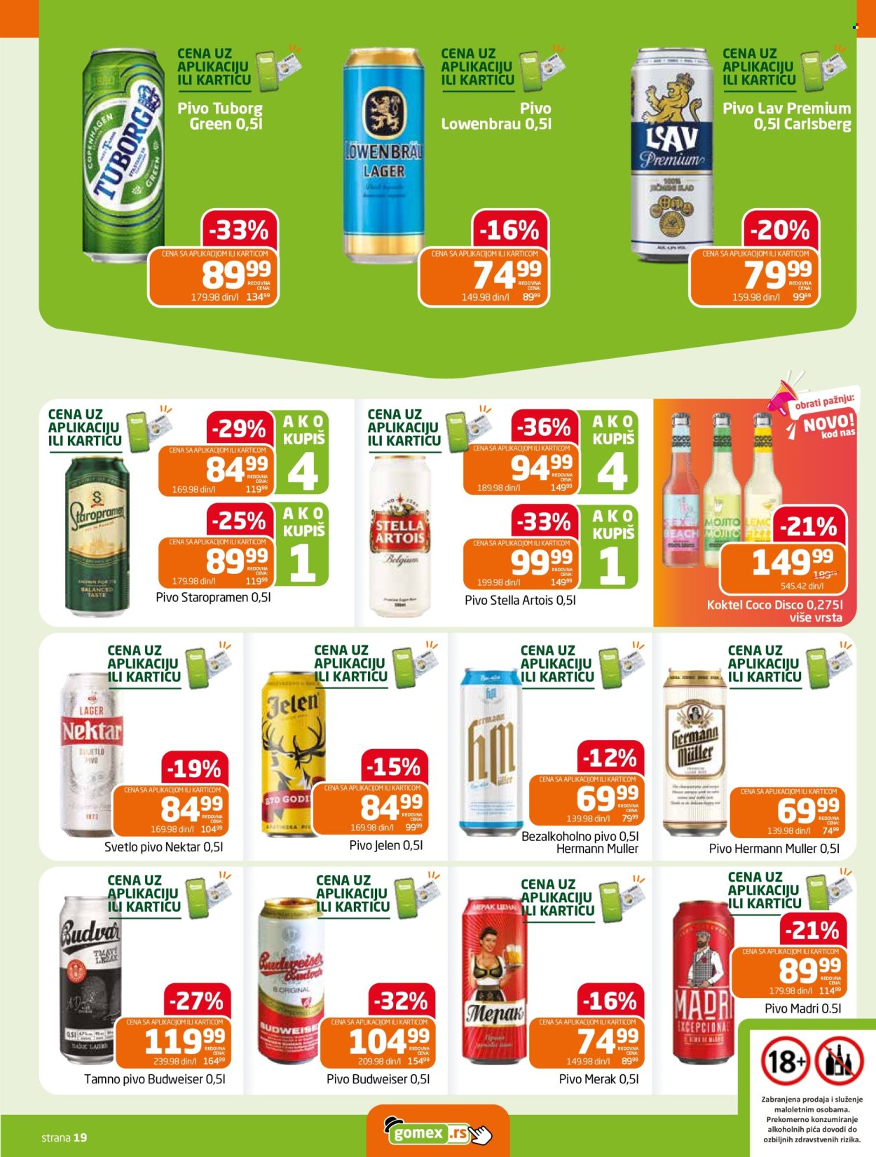 Gomex katalog  - 19.08.2026 - 01.09.2026. Stranica 19