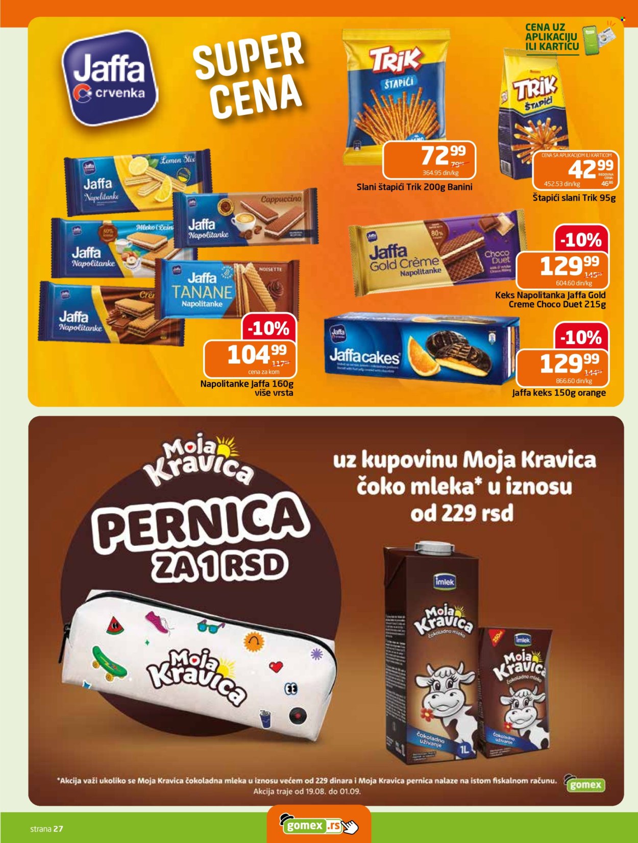 Gomex katalog  - 19.08.2026 - 01.09.2026. Stranica 27