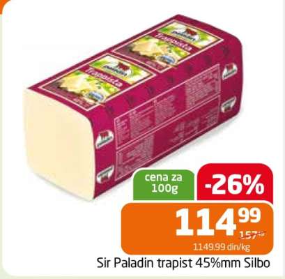 Sir Paladin trapist 45%mm Silbo