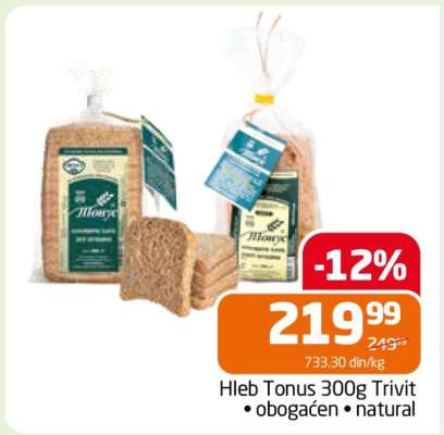 Hleb Tonus 300g Trivit