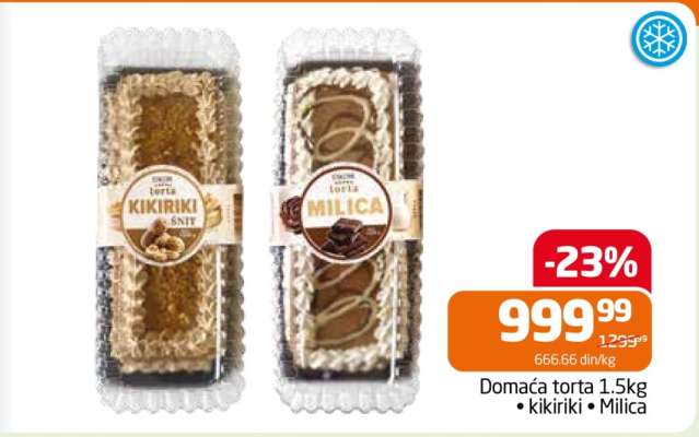 Domaća torta 1.5kg
