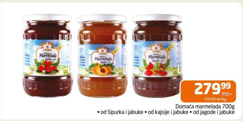 Domaća marmelada 700g