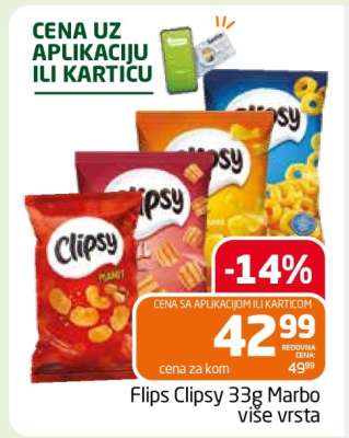 Flips Clipsy 33g Marbo