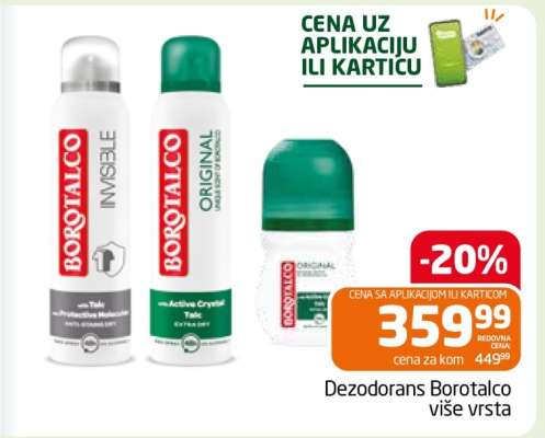 Dezodorans Borotalco