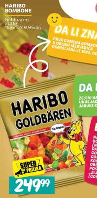 HARIBO BOMBONE
