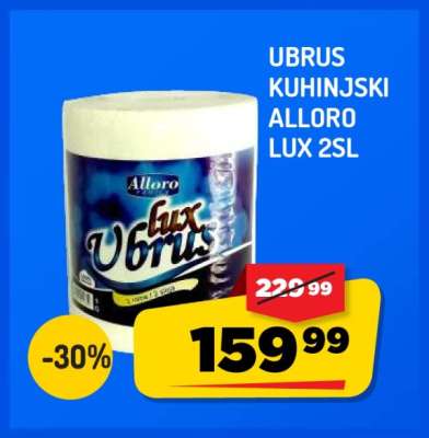 Ubrus kuhinjski Alloro lux 2sl
