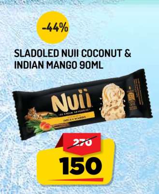Sladoled Nuii Coconut & Indian Mango 90ml