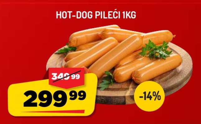 HOT-DOG PILEĆI 1kg