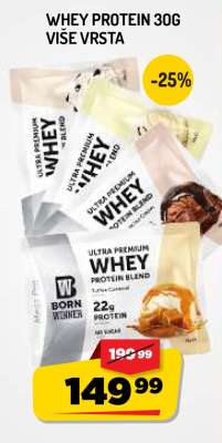 Whey protein 30g