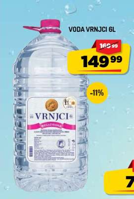 Voda VrnJci 6L