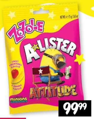 Zozole A-Lister Attitude