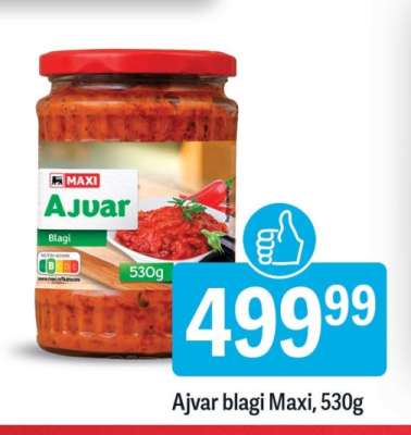 Ajvar blagi Maxi, 530g
