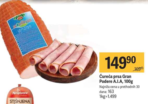 Ćureća prsa Gran Podere Á.I.A 100g
