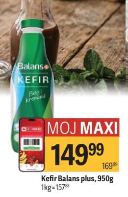 Kefir Balans plus 950g