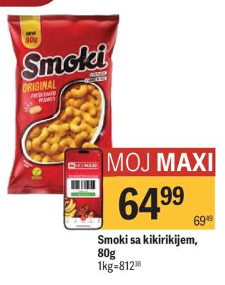 Smoki sa kikirikijem , 80g