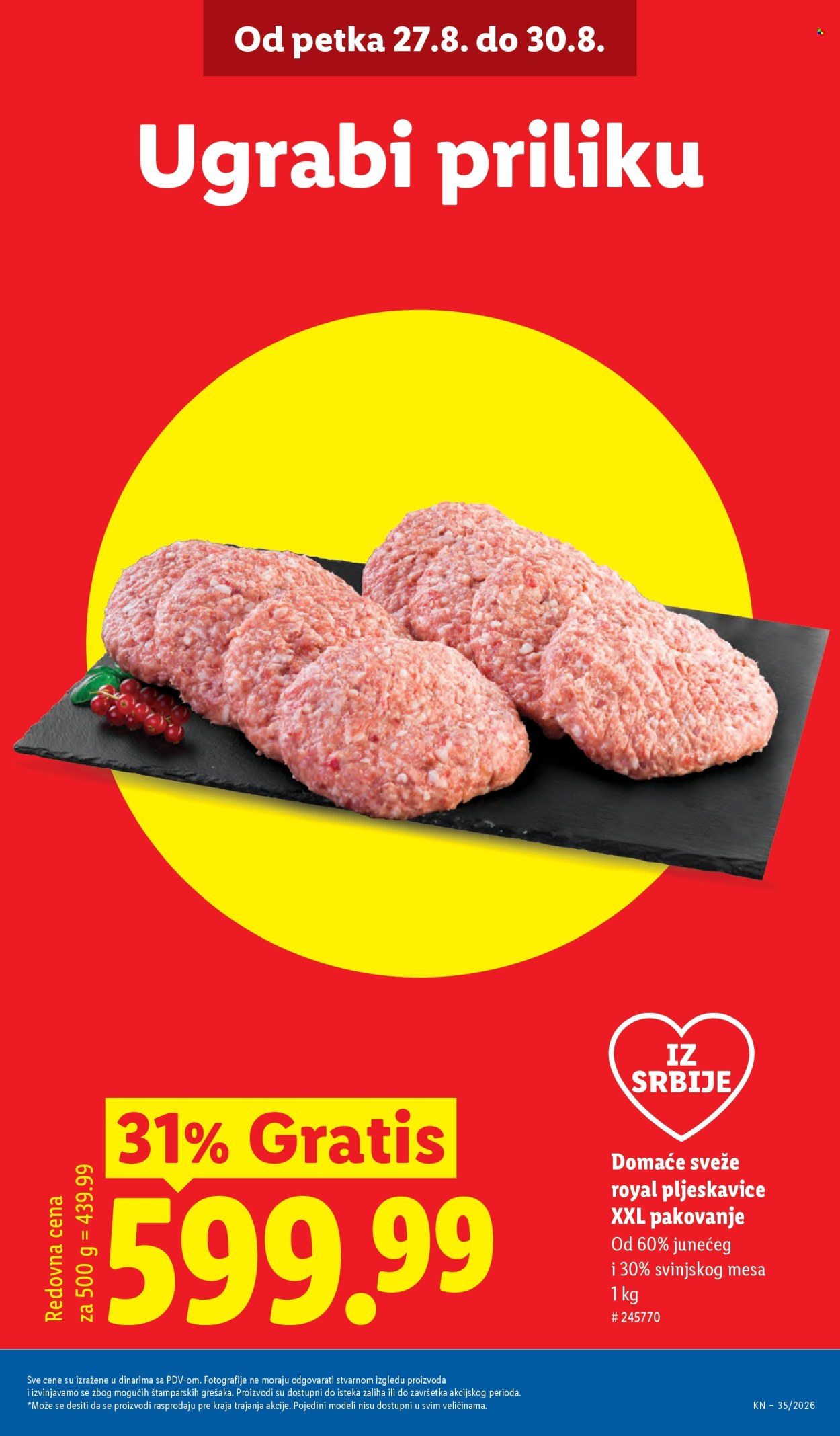 Lidl katalog  - 27.08.2026 - 02.09.2026. Stranica 3