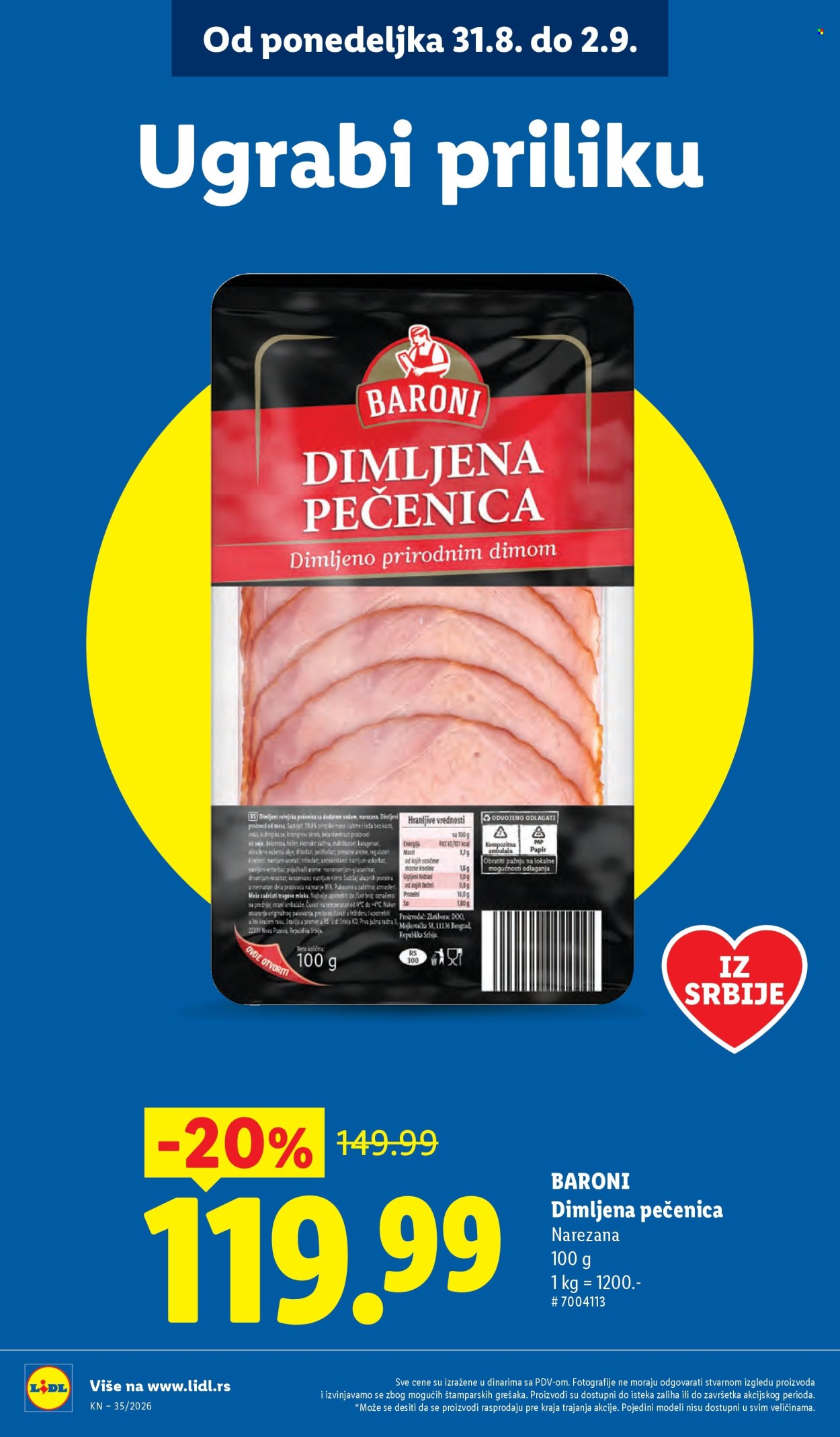 Lidl katalog  - 27.08.2026 - 02.09.2026. Stranica 18