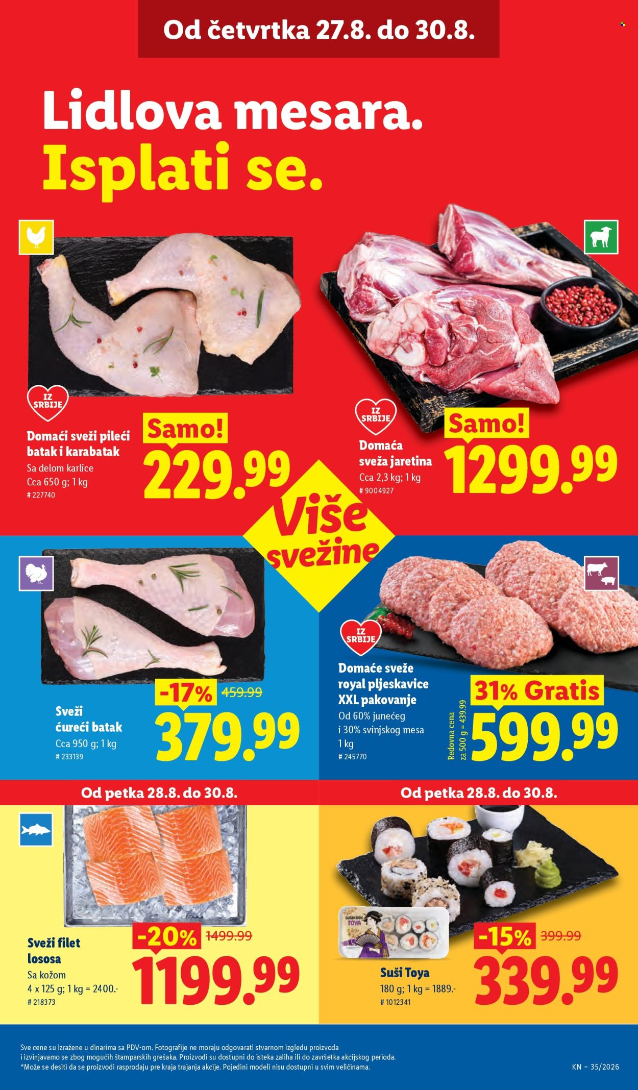 Lidl katalog  - 27.08.2026 - 02.09.2026. Stranica 25
