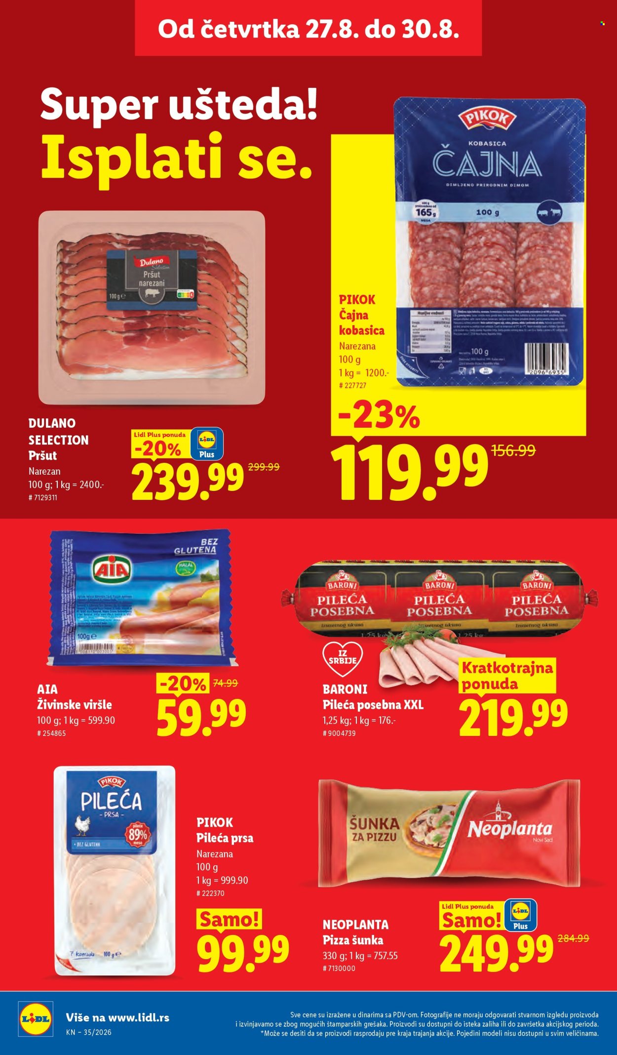 Lidl katalog  - 27.08.2026 - 02.09.2026. Stranica 28