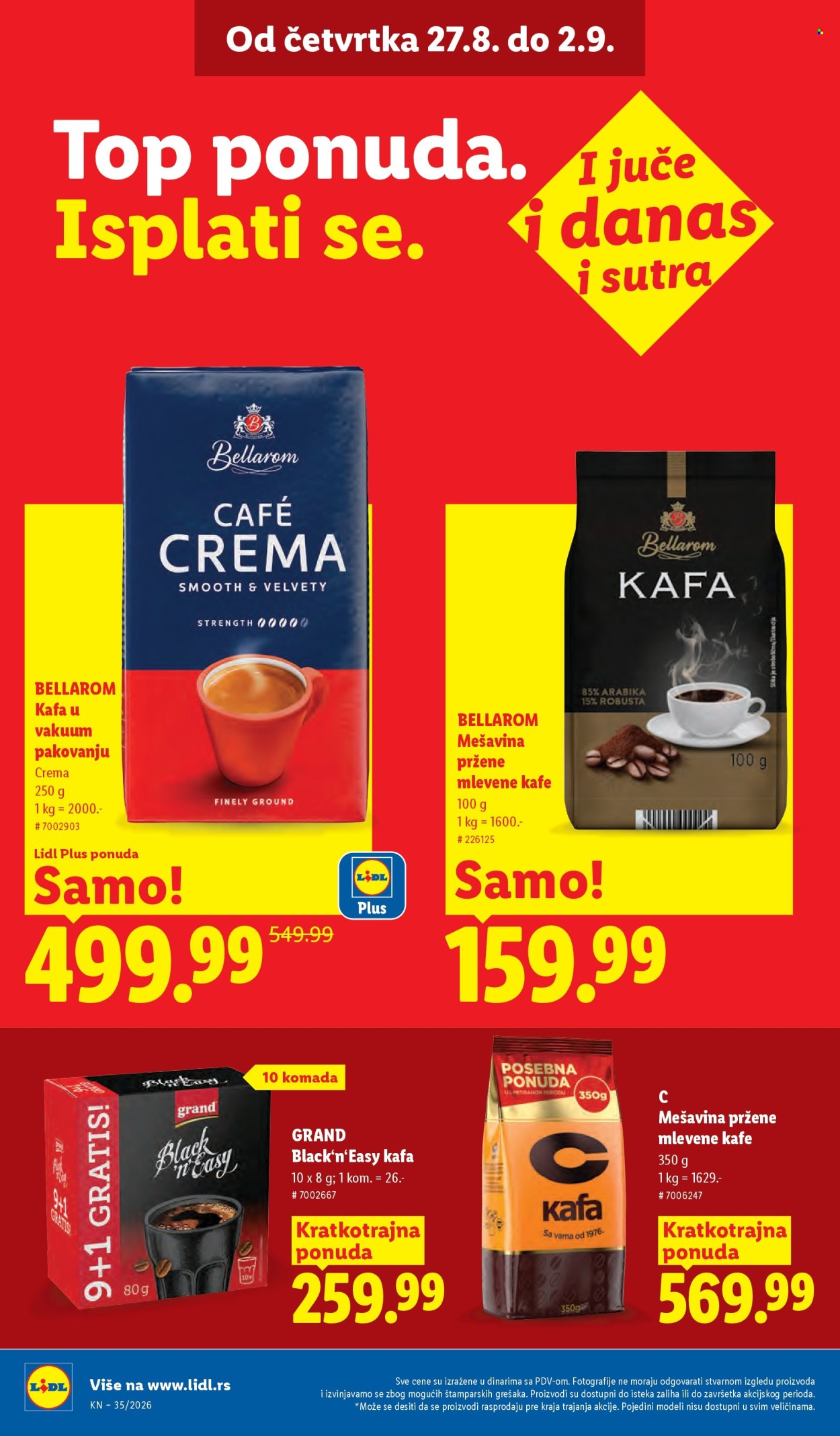 Lidl katalog  - 27.08.2026 - 02.09.2026. Stranica 32