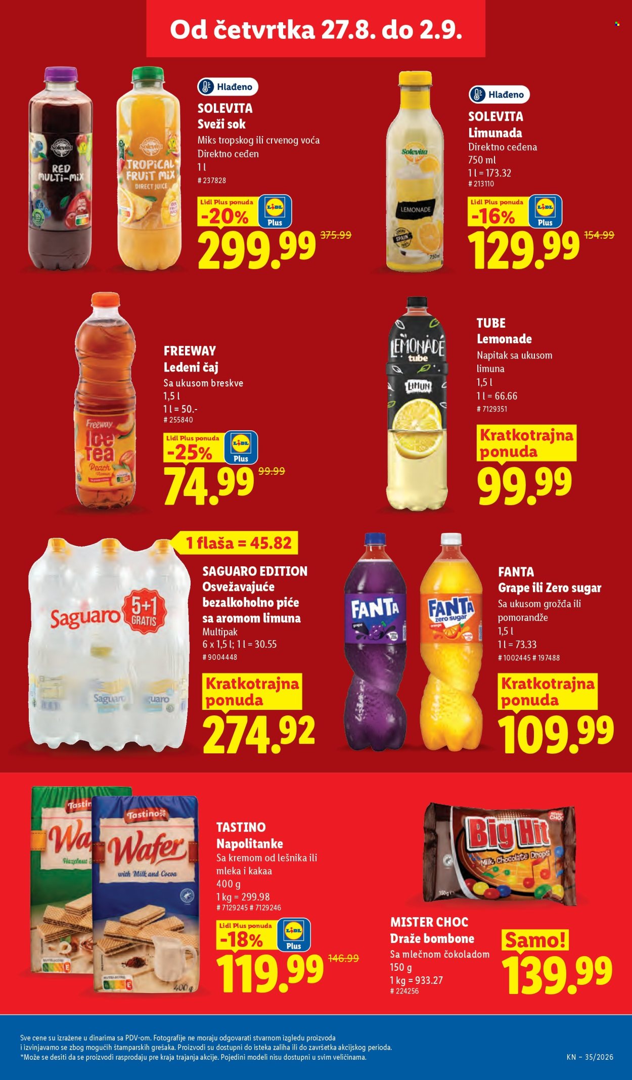 Lidl katalog  - 27.08.2026 - 02.09.2026. Stranica 35