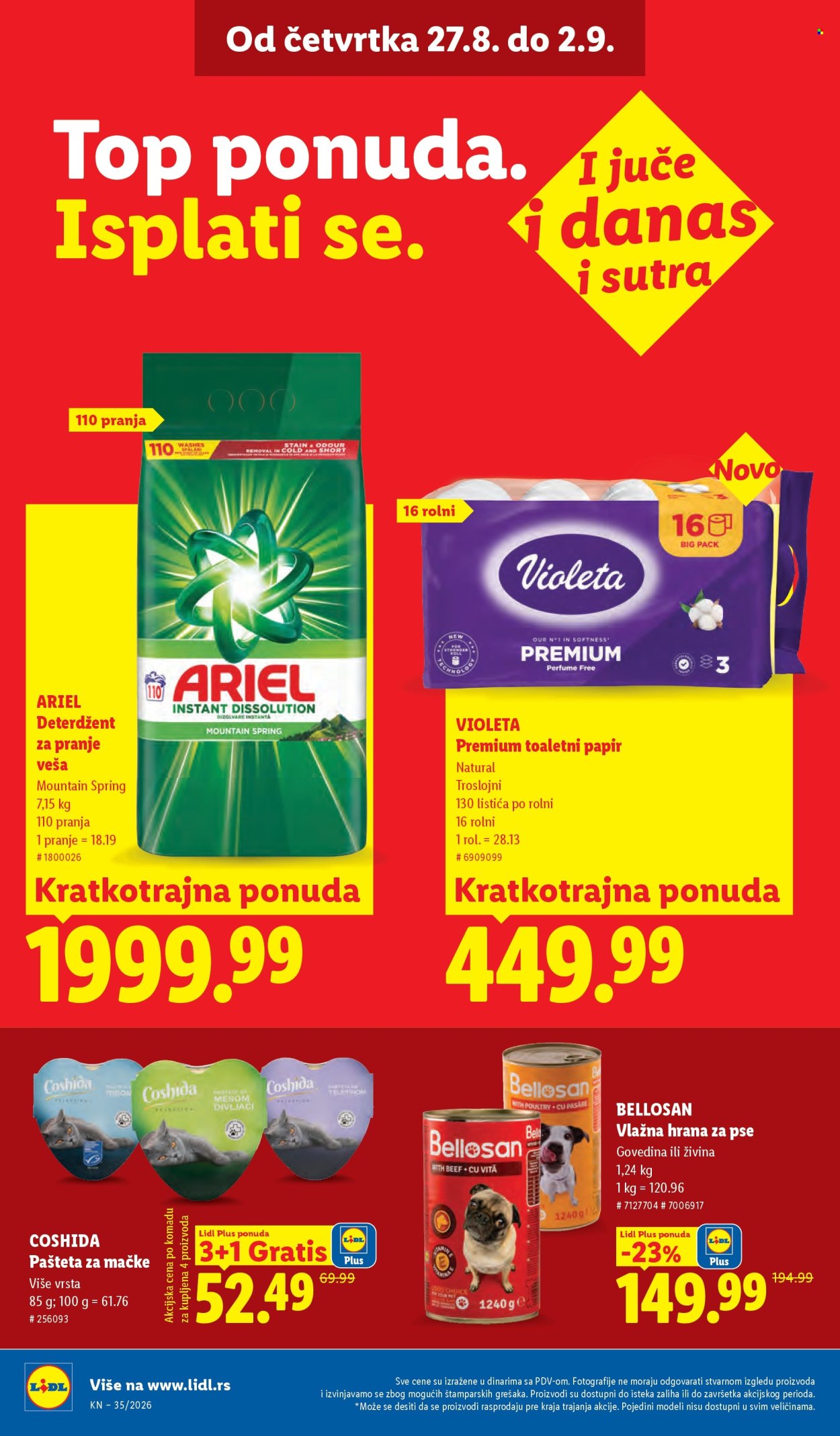 Lidl katalog  - 27.08.2026 - 02.09.2026. Stranica 36