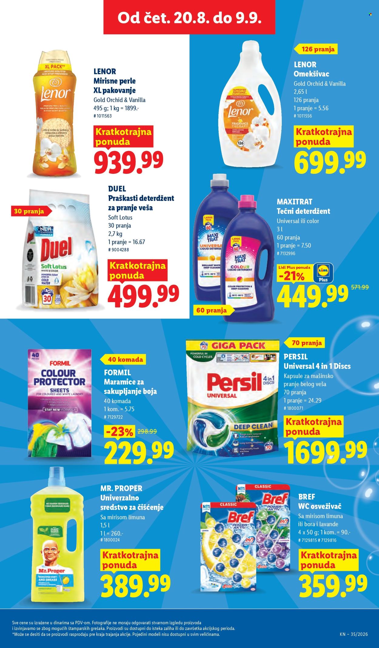 Lidl katalog  - 27.08.2026 - 02.09.2026. Stranica 39