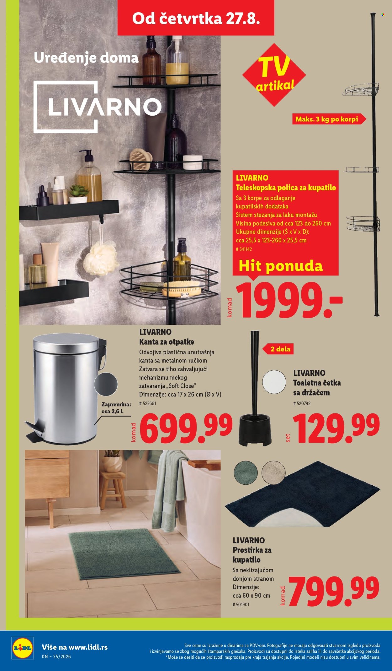 Lidl katalog  - 27.08.2026 - 02.09.2026. Stranica 78