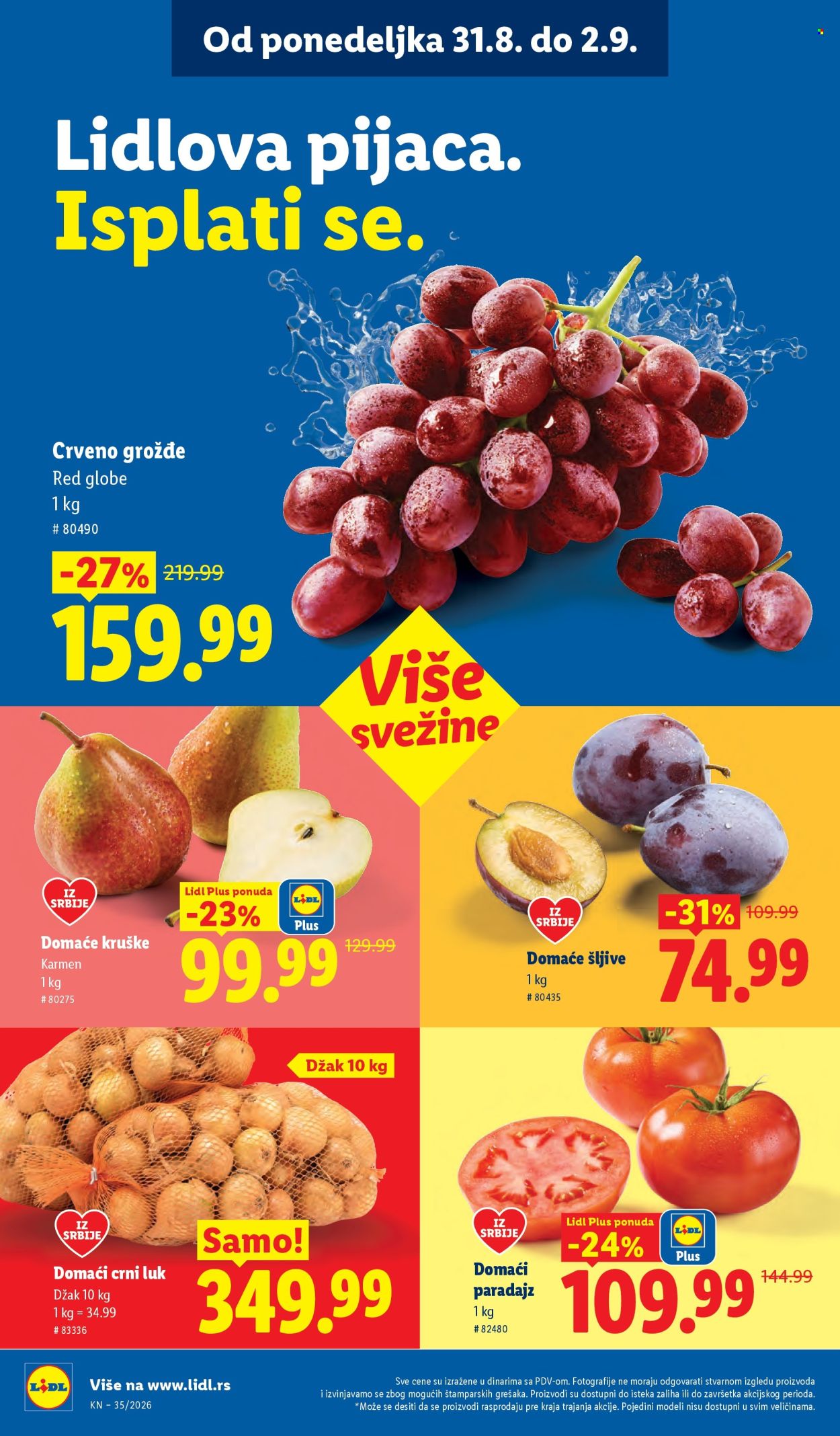 Lidl katalog  - 27.08.2026 - 02.09.2026. Stranica 96