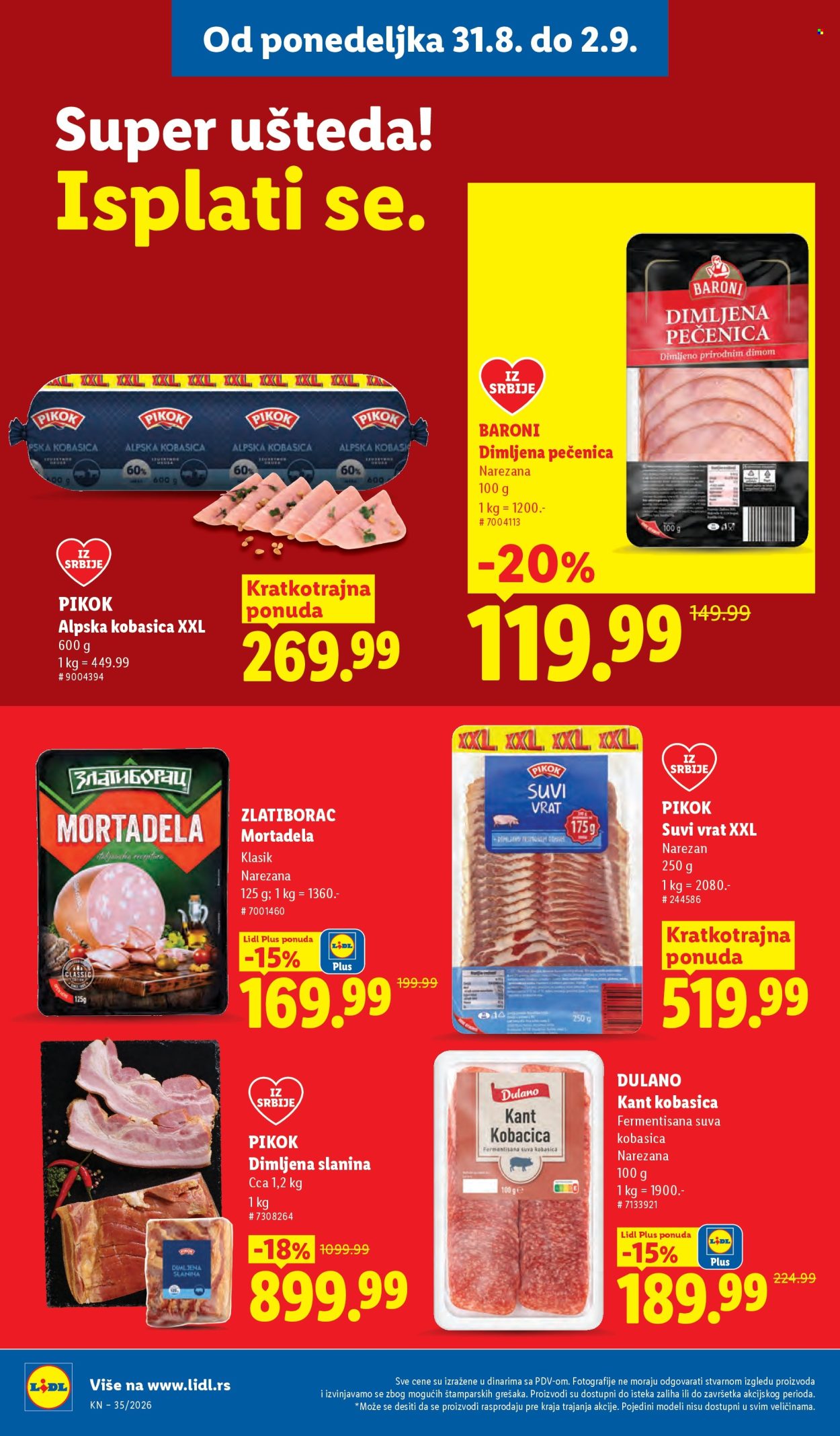 Lidl katalog  - 27.08.2026 - 02.09.2026. Stranica 98