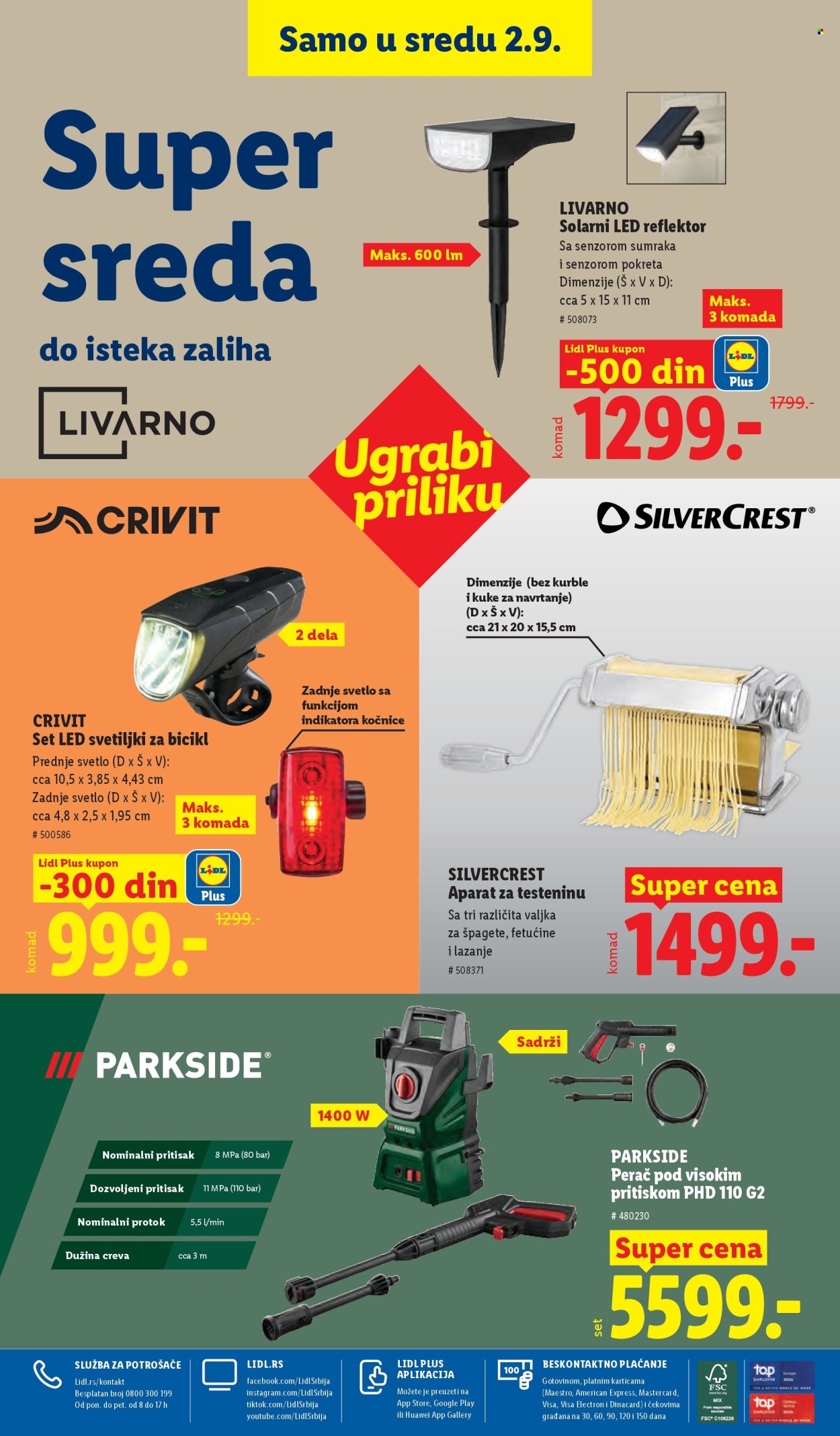 Lidl katalog  - 27.08.2026 - 02.09.2026. Stranica 100