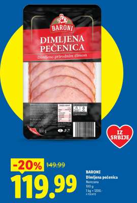 Baroni Dimljena pečenica