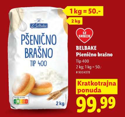 Belbake Pšenično brašno
