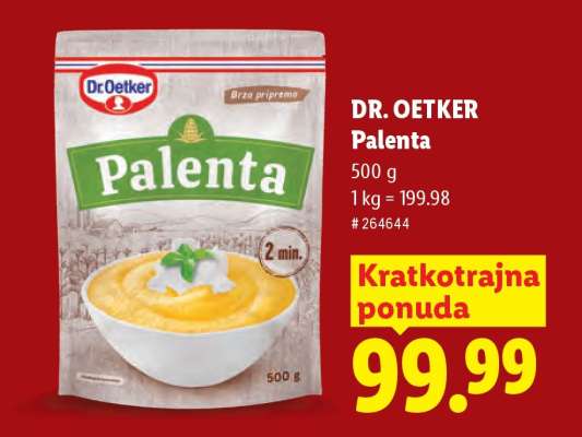 Dr. Oetker Palenta