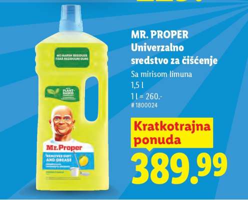 Mr. Proper Univerzalno sredstvo za čišćenje