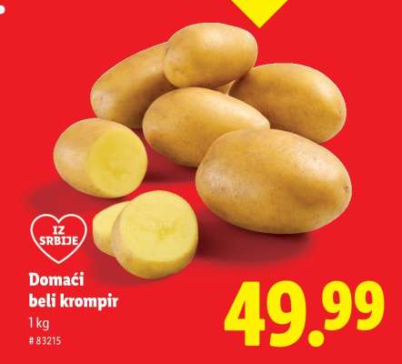 Domaći beli krompir