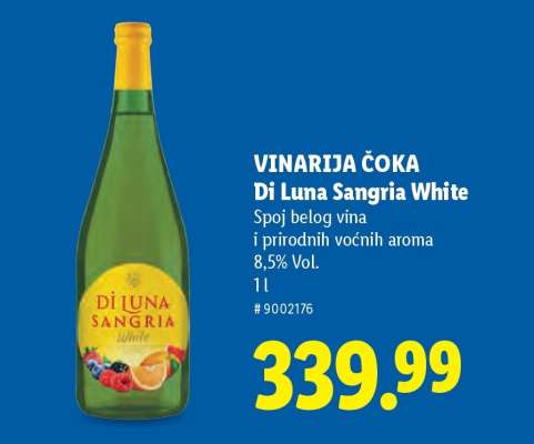 Di Luna Sangria White