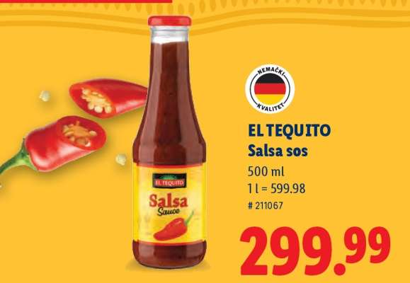 El Tequito Salsa sos
