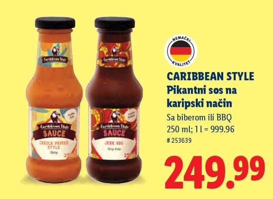 Caribbean Style Pikantni sos na karipski način