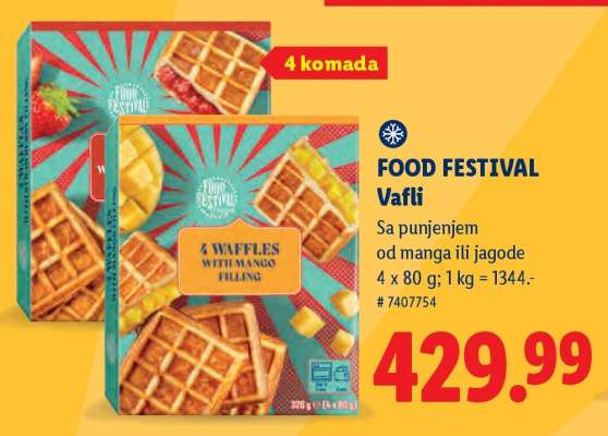 FOOD FESTIVAL Vafli