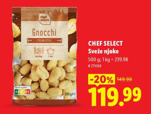 Chef Select Sveže njoke