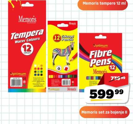 Memoris set za bojenje II