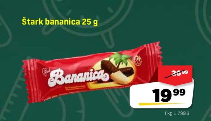 Štark bananica 25 g